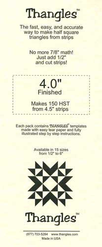 4" Thangles