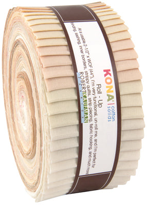 Kona Cotton Roll up - Not Quite White Palette