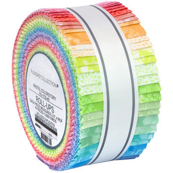 Fusions Collection Pastel Colorstory Cotton Fabric Rollup