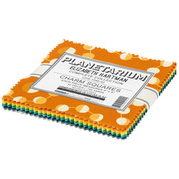 Planetarium by Elizabeth Hartman - Charm Squares